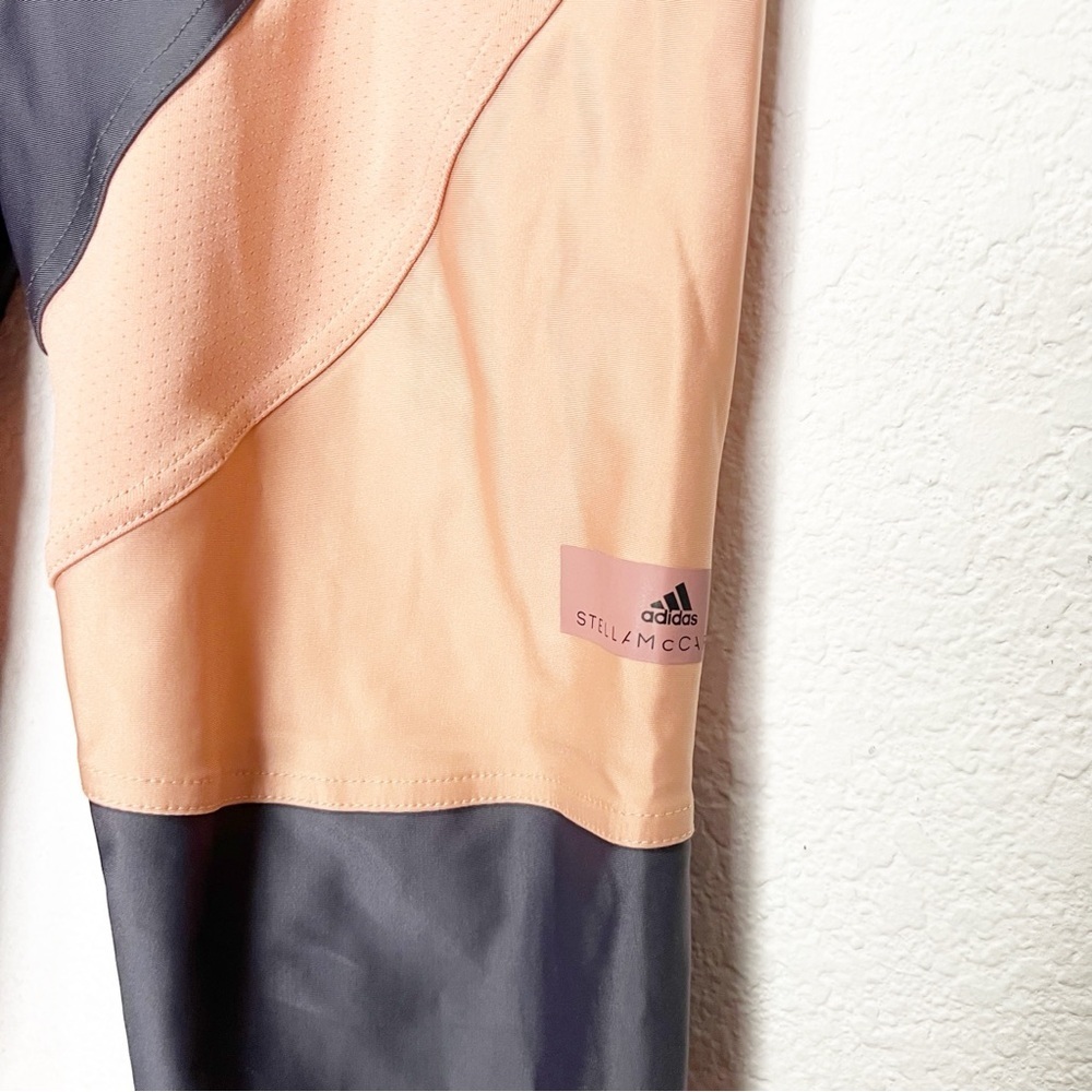 Adidas x Stella McCartney Run Tights Leggings Mesh Zipper - Picture 5 of 10